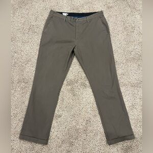 Volcom brown/gray slacks size 38